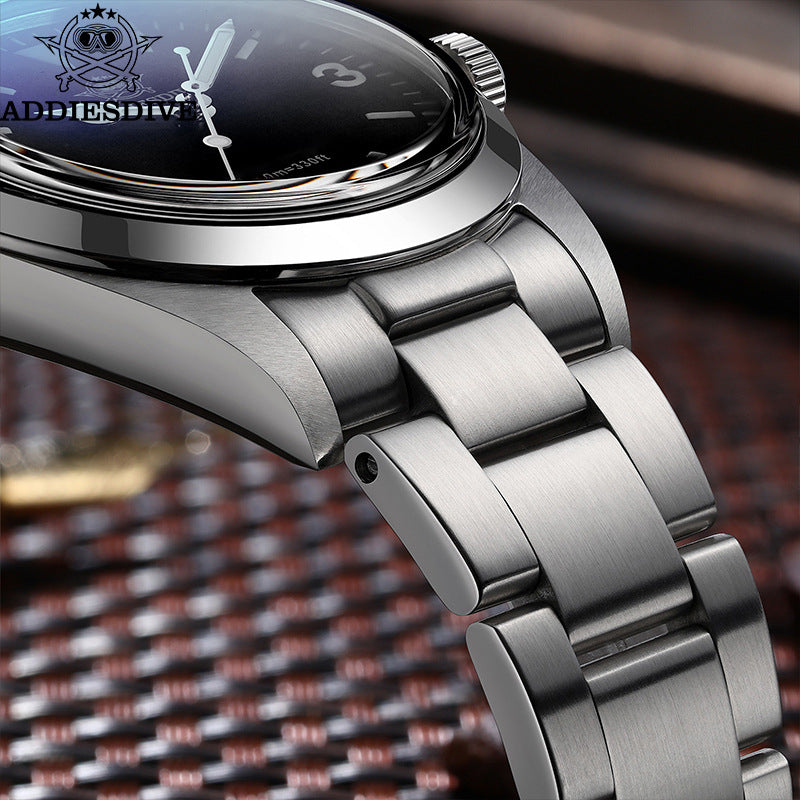 Multifunctional Waterproof Quartz Watch With A Stainless Steel Band Luminous Business Wristwatch