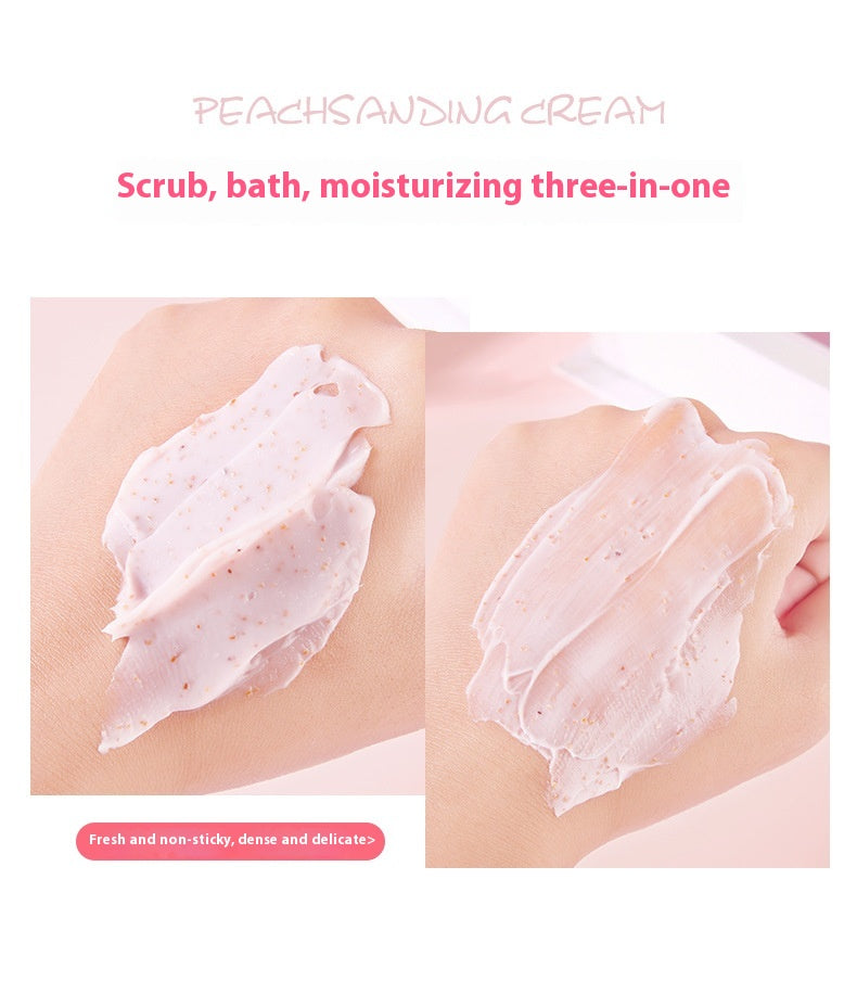 Peach Moisturizing Body Scrub Cream
