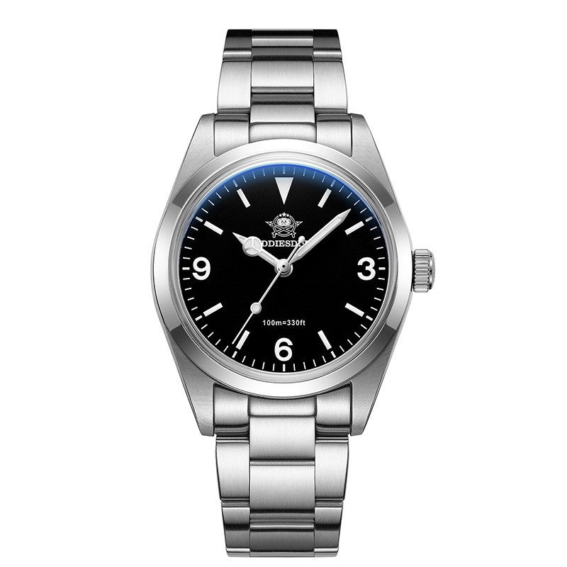 Multifunctional Waterproof Quartz Watch With A Stainless Steel Band Luminous Business Wristwatch